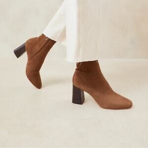 Loeffler Randall Elise Cacao Stretch Bootie Size 11 NWT